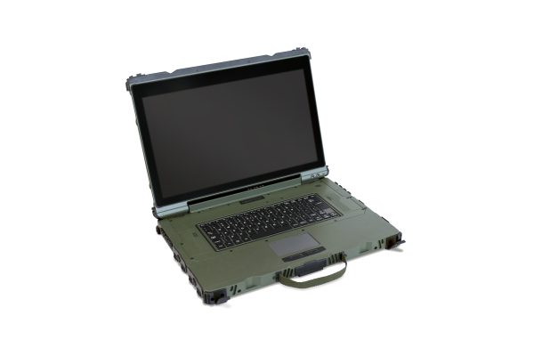 RPC17S-S8 Rugged Computer in open position
